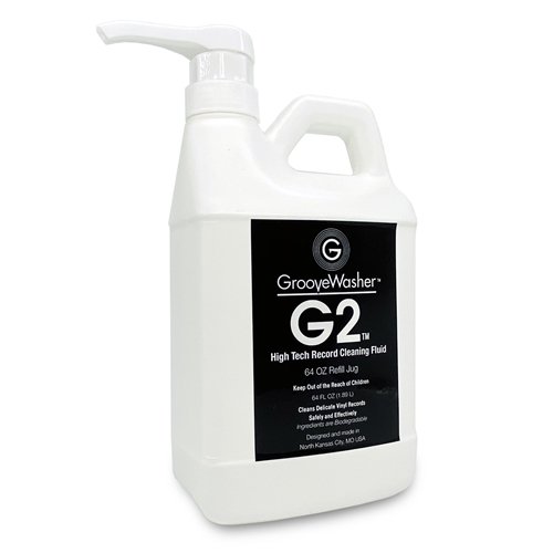 64oz Bottle GrooveWasher G2 Record Cleaning Fluid