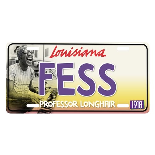 Professor Longhair License Plate