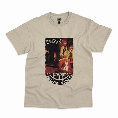 Jimi Hendrix Burning Guitar T-Shirt - Classic Heavy Cotton