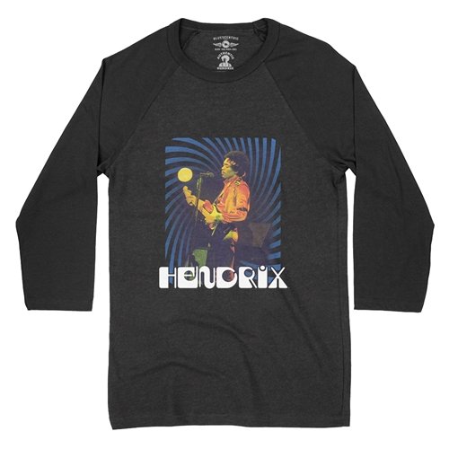Jimi Hendrix Fillmore East Baseball T-Shirt