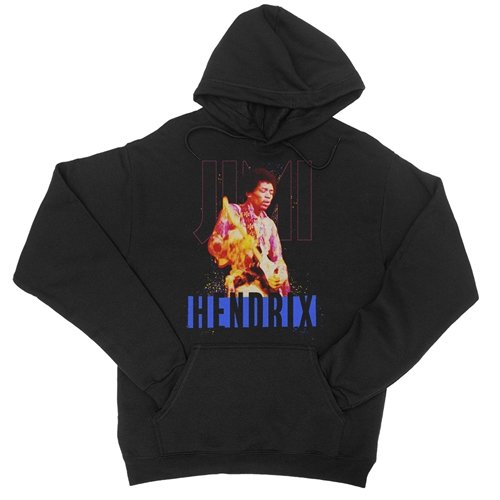 Jimi Hendrix Paint Splatter Pullover Jacket