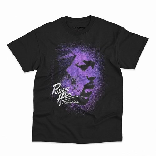 Jimi Hendrix Purple Haze T-Shirt - Classic Heavy Cotton