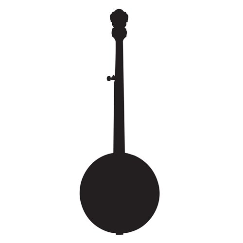 Banjo Vinyl Decal