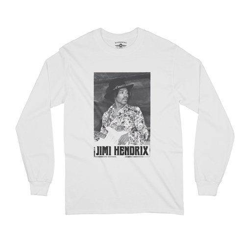 Jimi Hendrix Guitar Long Sleeve T-Shirt