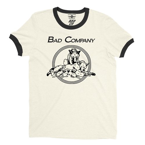 Bad Co Run With The Pack Ringer T-Shirt