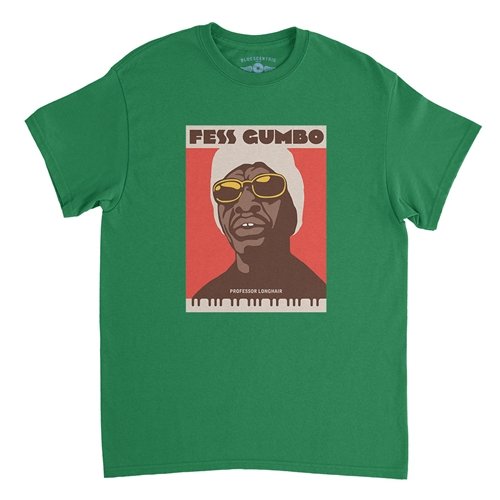 Professor Longhair Fess Gumbo T-Shirt - Classic Heavy Cotton