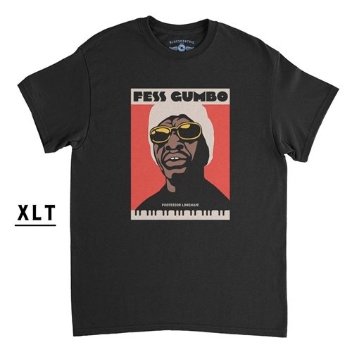 XLT Professor Longhair Fess Gumbo T-Shirt - Men's Big & Tall