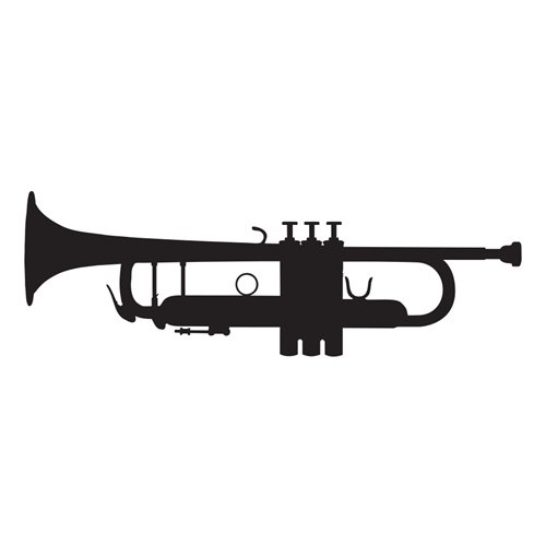Trumpet Vinyl Decal