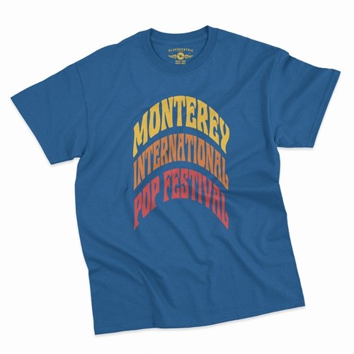 Monterey Pop Festival Red Ombre T-Shirt - Classic Heavy Cotton