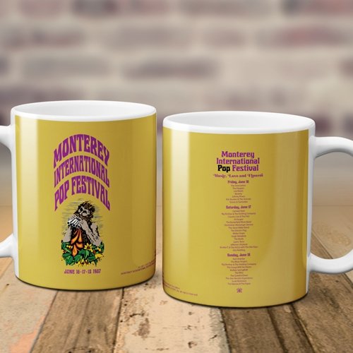 Monterey Pop Festival Lineup Coffee Mug