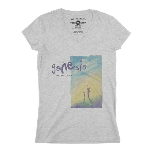 Genesis We Can't Dance Album Cover V-Neck T Shirt - Women's