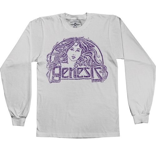 Vintage Genesis Hair Logo Tee Long Sleeve T-Shirt