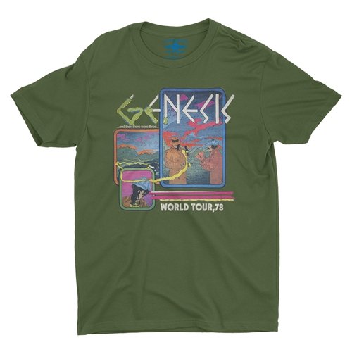 Genesis 1978 Tour T-Shirt - Lightweight Vintage Style