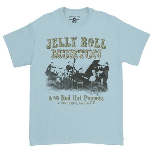 Jelly Roll Morton & his Red Hot Peppers T-Shirt - Classic Heavy Cotton