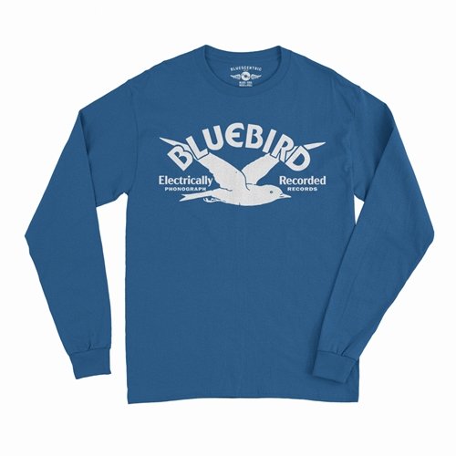 Bluebird Records Logo Long Sleeve T-Shirt