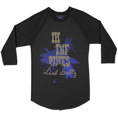 Lead Belly In The Pines Baseball T-Shirt