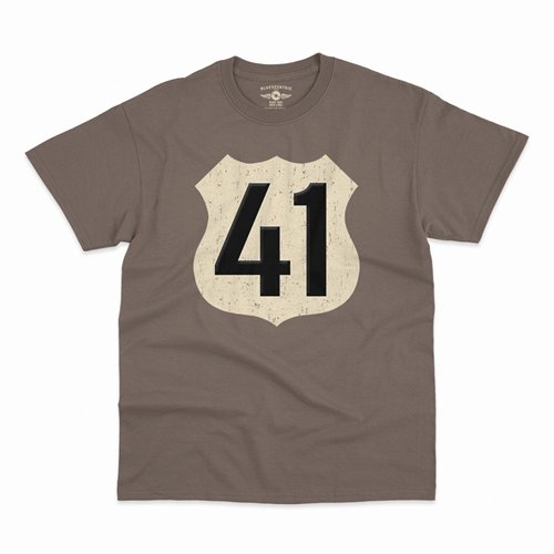 Highway 41 T-Shirt - Classic Heavy Cotton