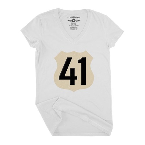 Highway 41 V-Neck T Shirt - Women's