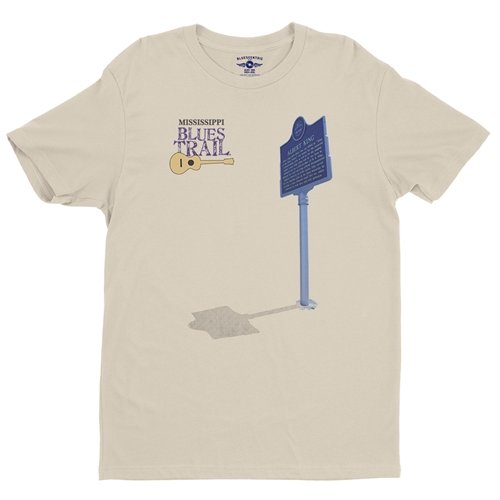 Mississippi Blues Trail Albert King T-Shirt - Lightweight Vintage Style