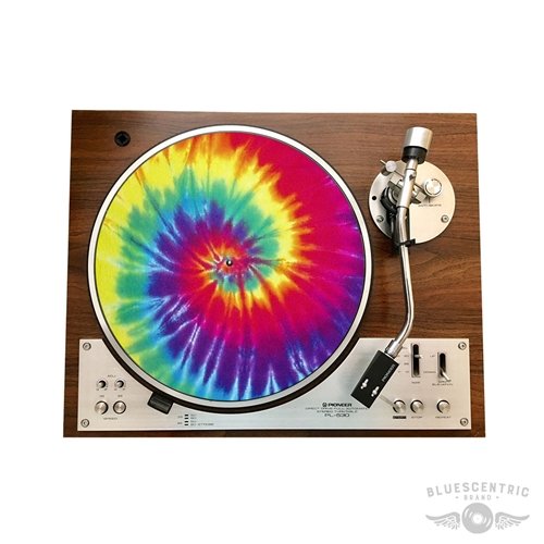 Graphic Tie Dye Turntable Slip Mat