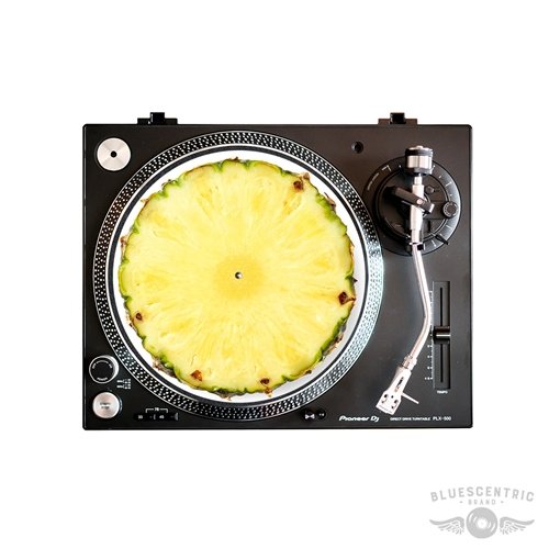Graphic Pineapple Turntable Slip Mat
