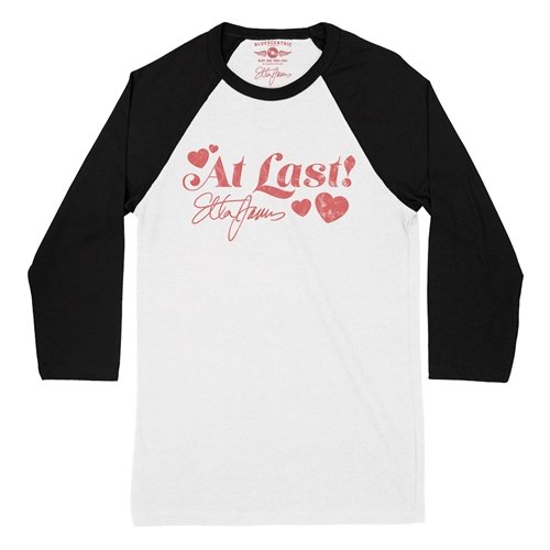Etta James Red Heart Baseball T-Shirt