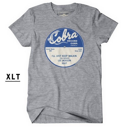 XLT Cobra Lee Jackson Vinyl Record T-Shirt - Men's Big & Tall
