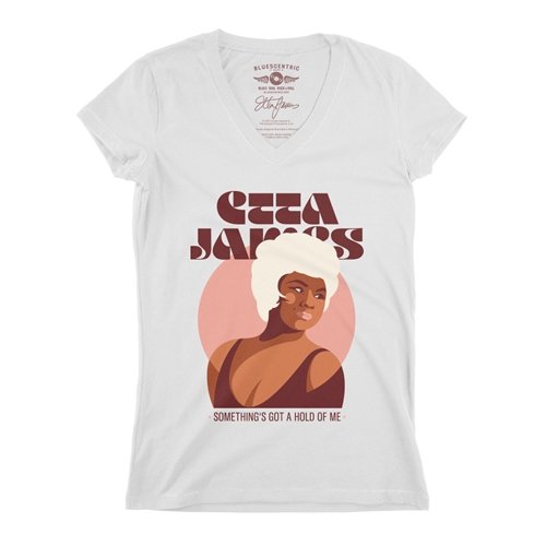 Etta James Sunshine V-Neck T Shirt - Women's