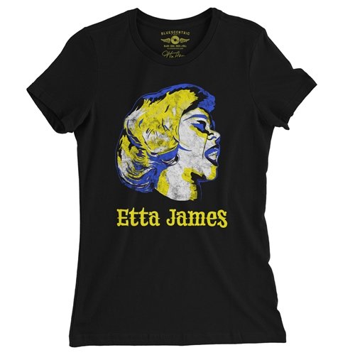 Graphic Etta James Ladies T Shirt - Relaxed Fit
