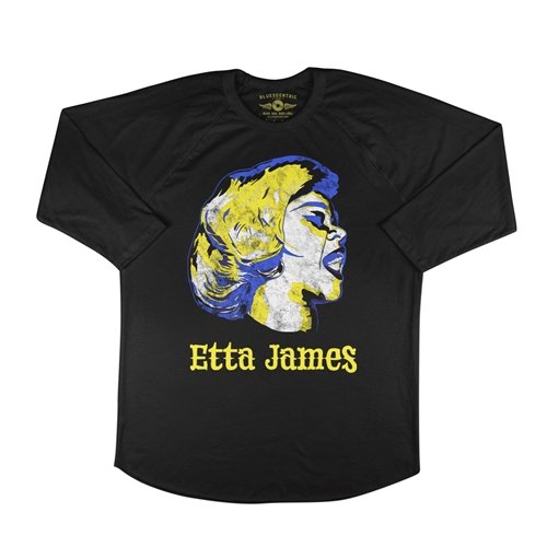 Graphic Etta James Baseball T-Shirt