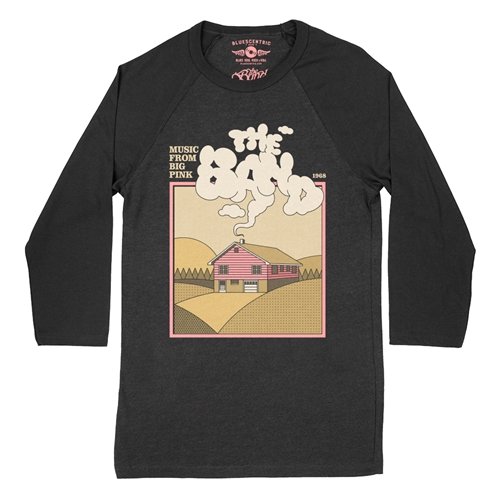 The Band Smokey Big Pink Baseball T-Shirt