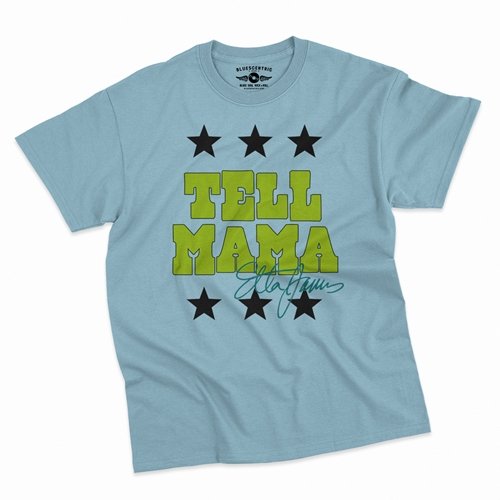 Etta James Tell Mama Signature T-Shirt - Classic Heavy Cotton