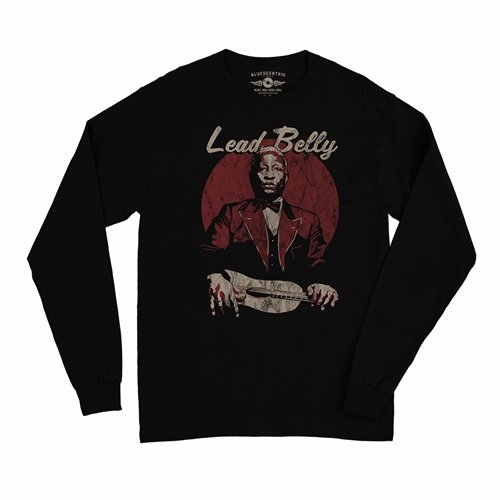 Lead Belly Lap Guitar Long Sleeve T-Shirt