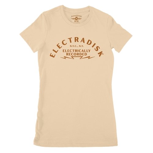Electradisk Records New York City Ladies T Shirt - Relaxed Fit