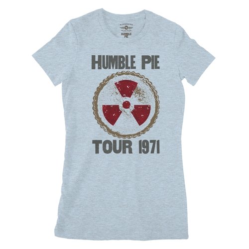Humble Pie '71 Vintage Tour Ladies T Shirt - Relaxed Fit