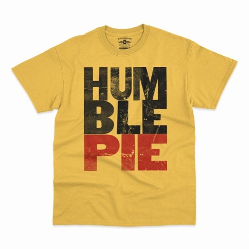 Humble Pie Stacked T-Shirt - Classic Heavy Cotton