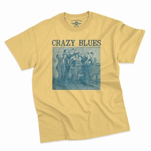Mamie Smith Crazy Blues T-Shirt - Classic Heavy Cotton