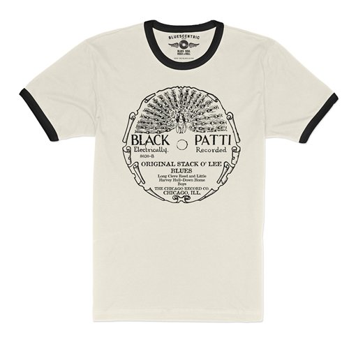 Black Patti Stack O' Lee Record Ringer T-Shirt