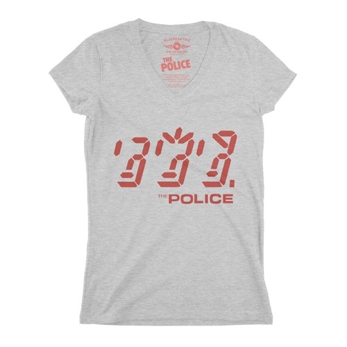The Police Ghost In The Machine Album V-Neck T Shirt - Women's