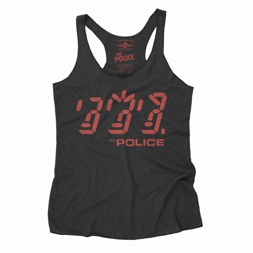 The Police Ghost In The Machine Album Racerback Tank - Women's