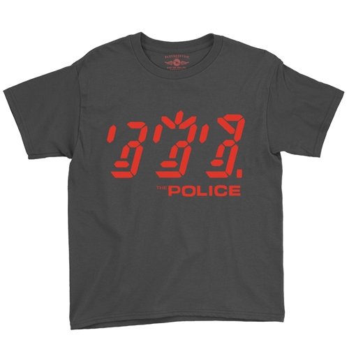 The Police Ghost In The Machine Album Youth T-Shirt - Lightweight Vintage Children