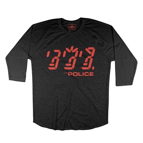 The Police Ghost In The Machine Album Baseball T-Shirt
