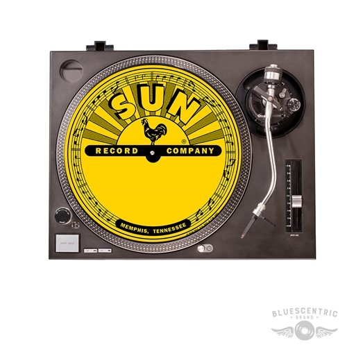 Sun Records Circle Turntable Slip Mat - Yellow