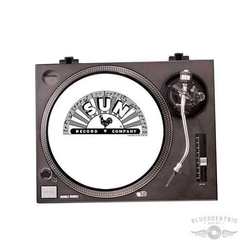 Sun Records Rising Sun Turntable Slip Mat - Black & White