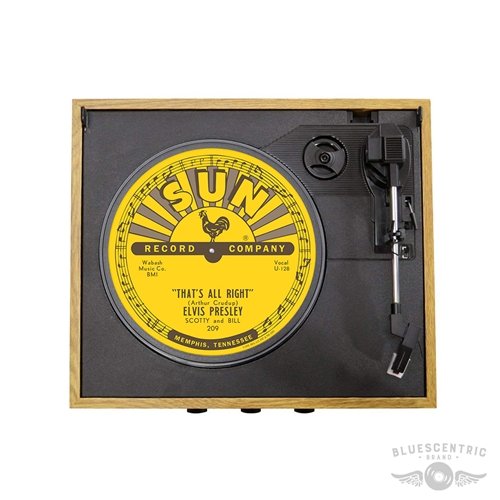 Sun Records Elvis Presley That's All Right Mama Turntable Slip Mat - Yellow