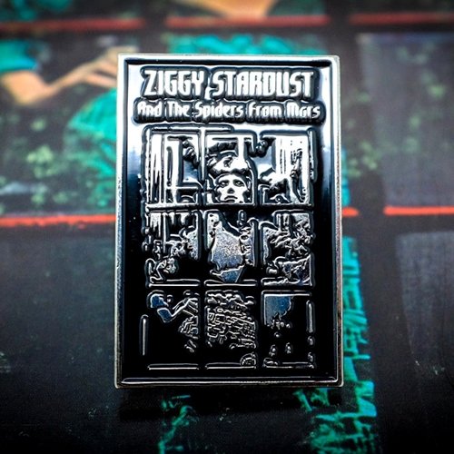 David Bowie Ziggy Stardust Enamel Pin