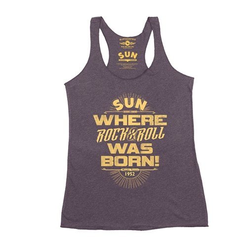 Sun Records Where Rock n Roll Was Born Racerback Tank - Women's