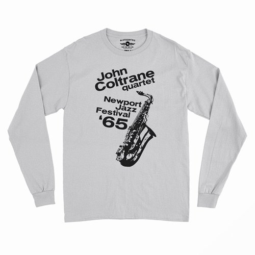 John Coltrane at Newport Jazz Festival Long Sleeve T-Shirt