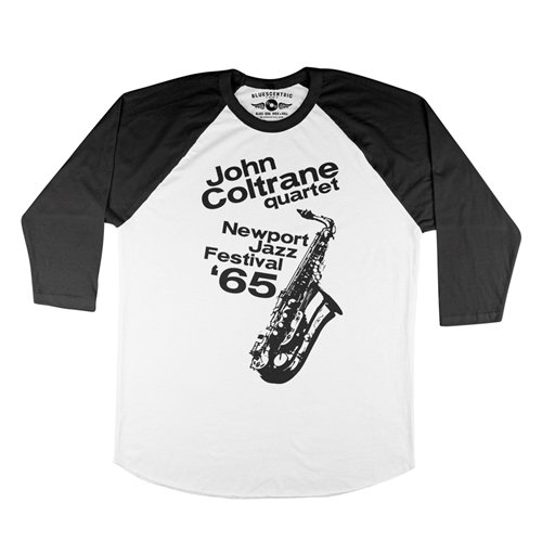 John Coltrane at Newport Jazz Festival Baseball T-Shirt