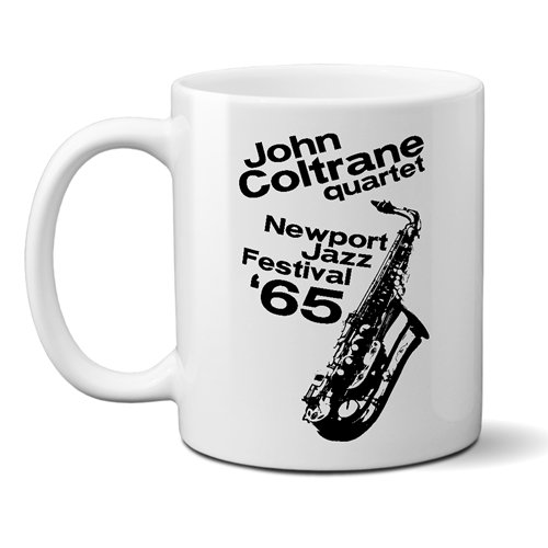 John Coltrane at Newport Jazz Festival Coffee Mug